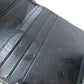 CHANEL Bifold Wallet lambskin black Cambon line Women Used Authentic