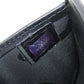 CHANEL Bifold Wallet lambskin black Cambon line Women Used Authentic