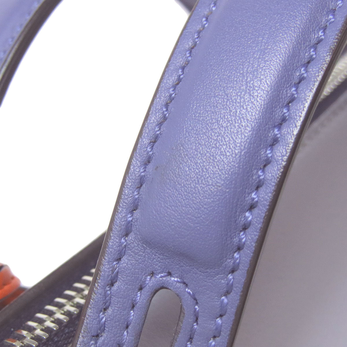 FENDI Handbag Calfskin blue By the way 2WAY Women Used Authentic