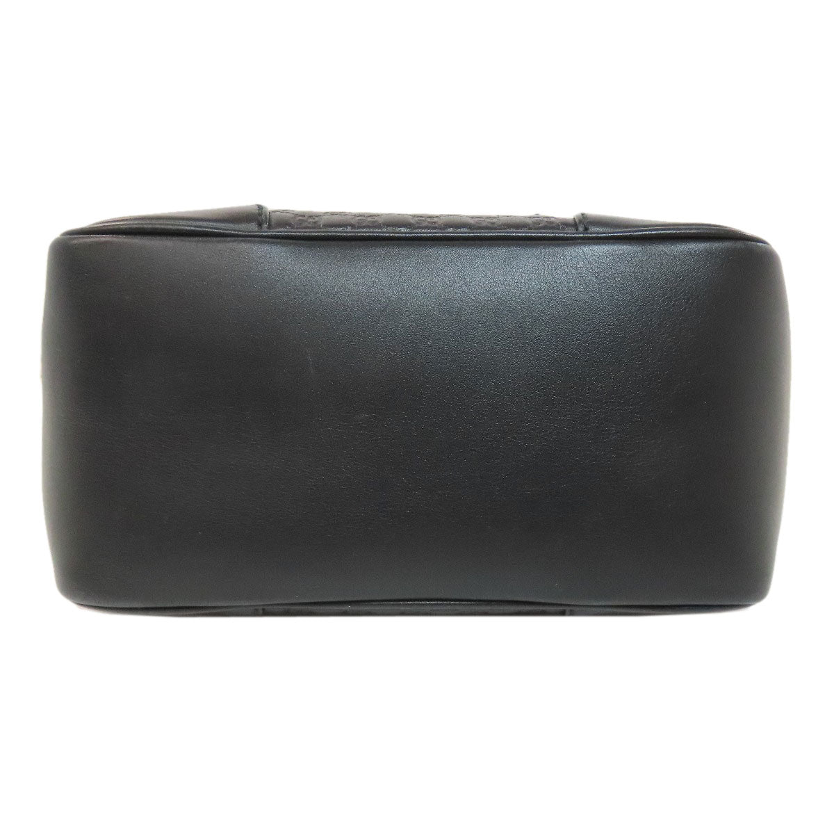 GUCCI Shoulder Bag 449241 Calfskin black Outlet GG Signature Microsima 2WAY Women Used Authentic