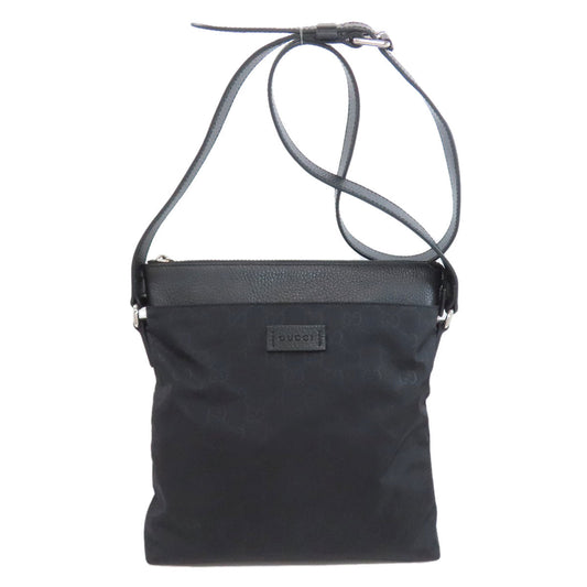 GUCCI Shoulder Bag 510342 Nylon black GG outlet