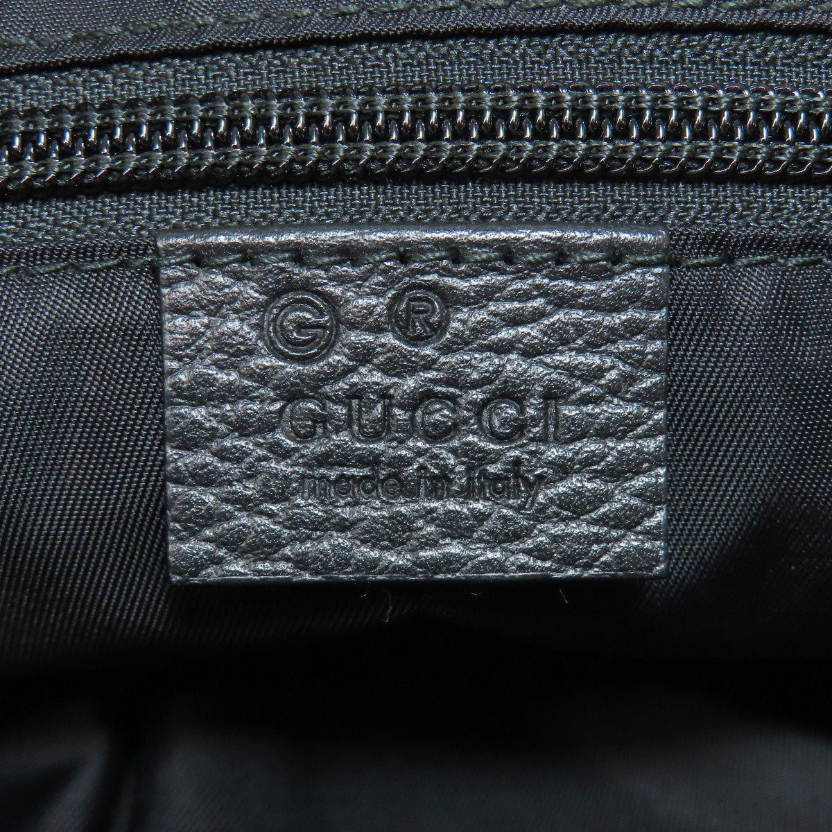 GUCCI Shoulder Bag 510342 Nylon black GG outlet