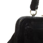 PRADA Handbag Corduroy black 2WAY