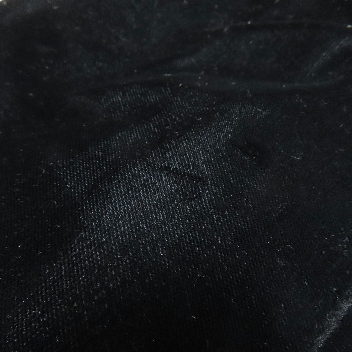 PRADA Handbag Corduroy black 2WAY