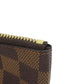 LOUIS VUITTON Coin case N62658 Damier canvas Brown Pochette Kle Women(Unisex) Used Authentic