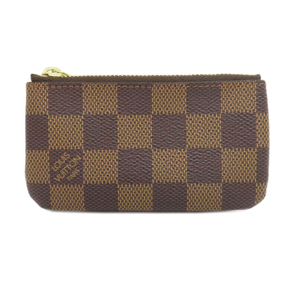 LOUIS VUITTON Coin case N62658 Damier canvas Brown Pochette Kle Women(Unisex) Used Authentic