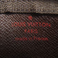LOUIS VUITTON Coin case N62658 Damier canvas Brown Pochette Kle Women(Unisex) Used Authentic