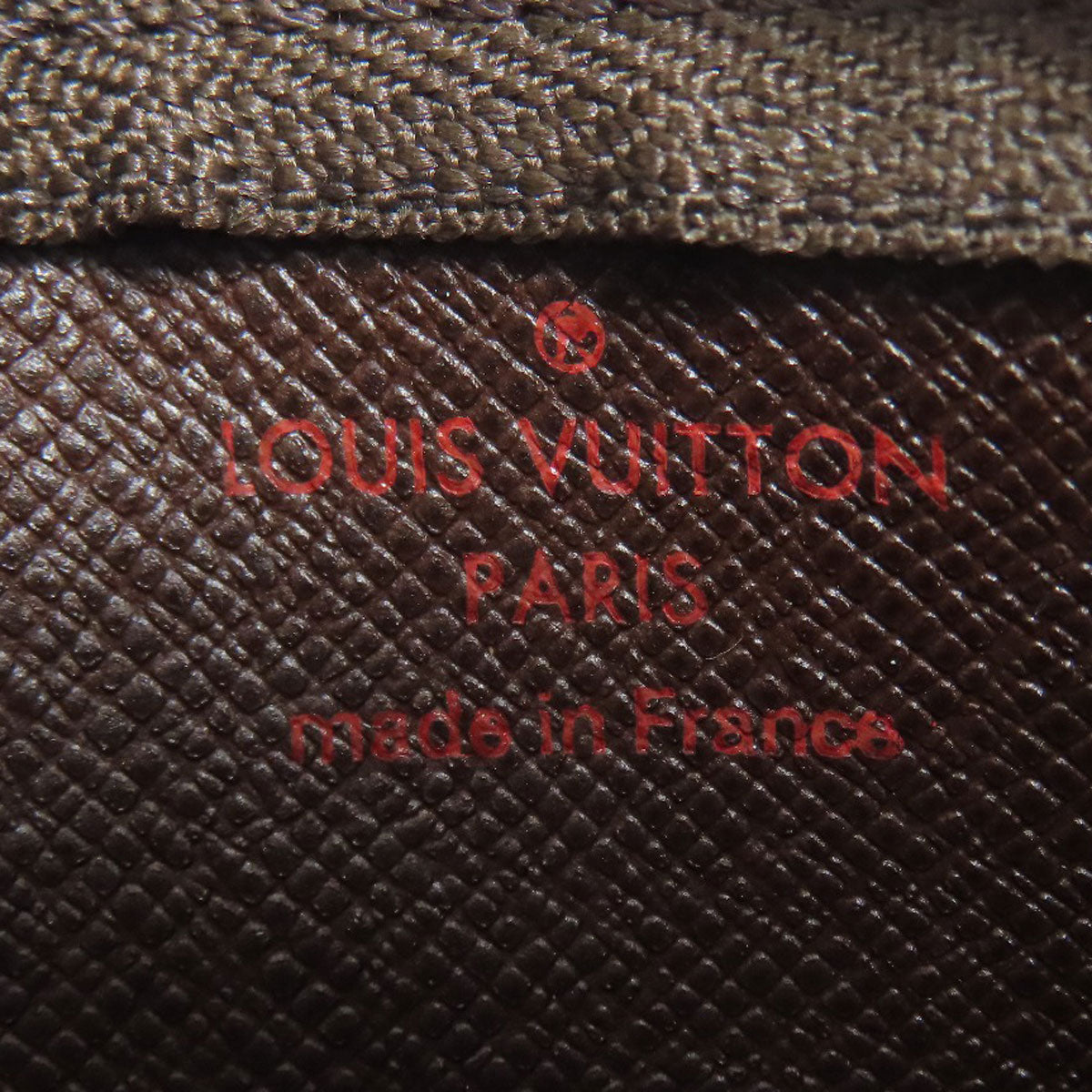 LOUIS VUITTON Coin case N62658 Damier canvas Brown Pochette Kle Women(Unisex) Used Authentic