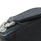 BURBERRY Long Wallet Purse leather black logo Women Used Authentic