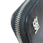 BURBERRY Long Wallet Purse leather black logo Women Used Authentic