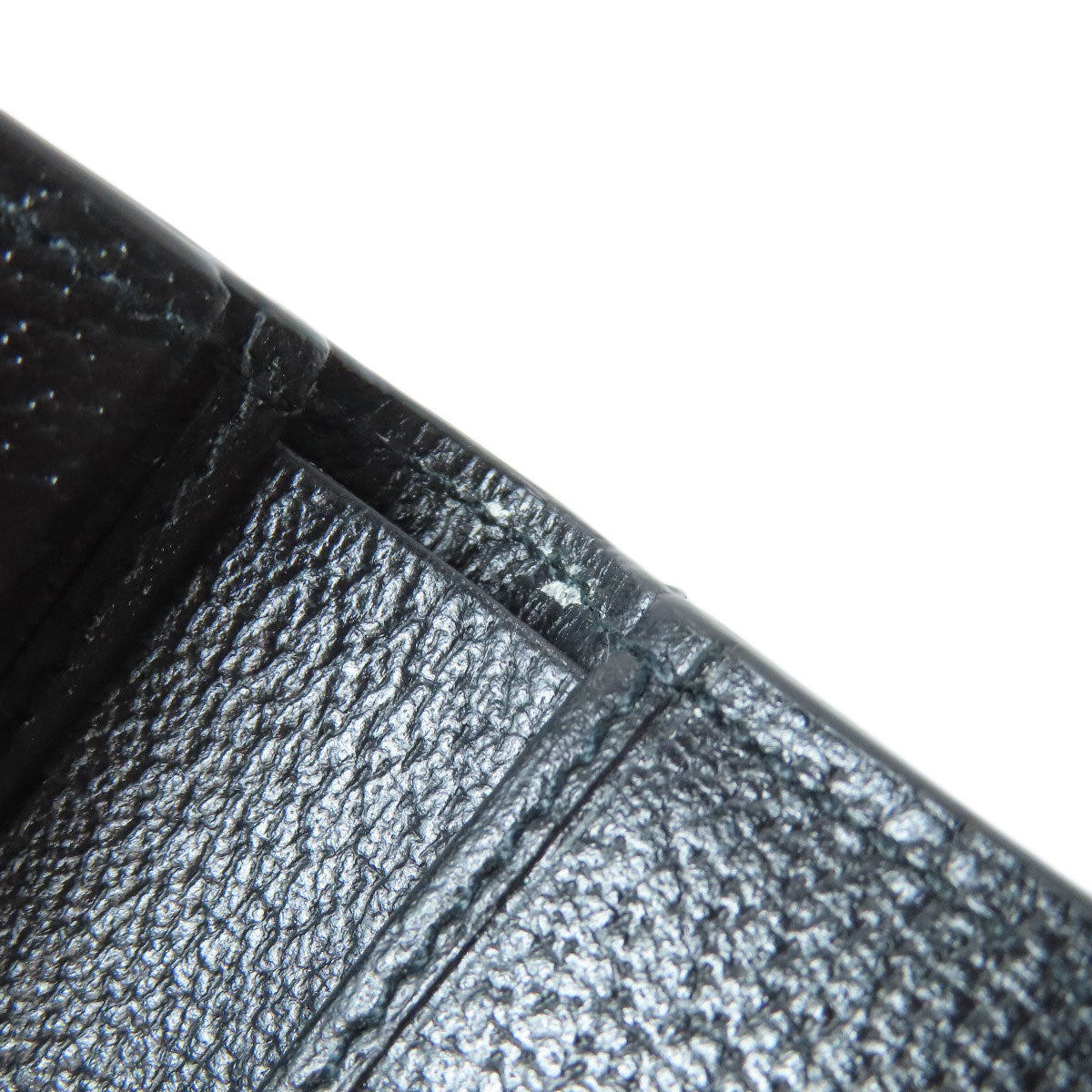 GUCCI Bifold Wallet 496334 canvas black Off the grid mens Used Authentic