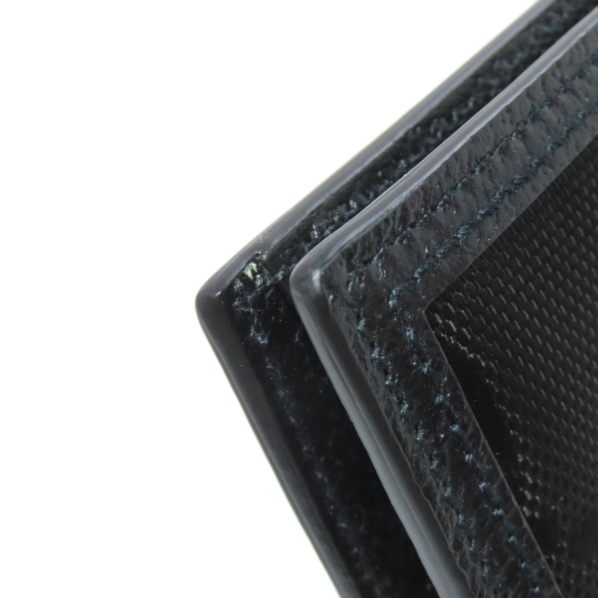 GUCCI Bifold Wallet 496334 canvas black Off the grid mens Used Authentic