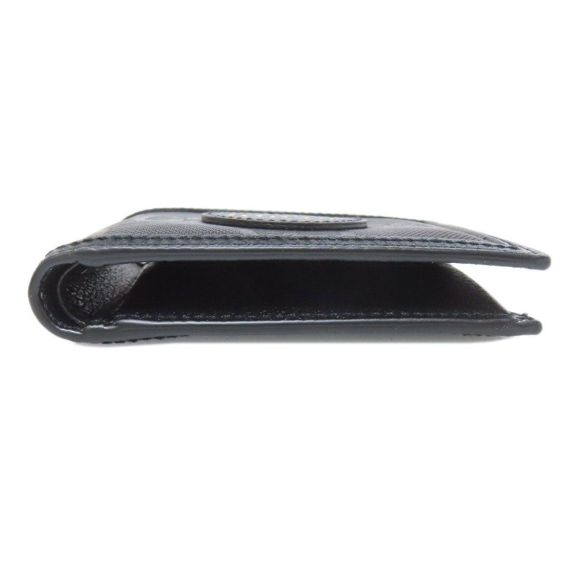 GUCCI Bifold Wallet 496334 canvas black Off the grid mens Used Authentic