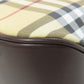 BURBERRY Handbag PVC beige Nova Check