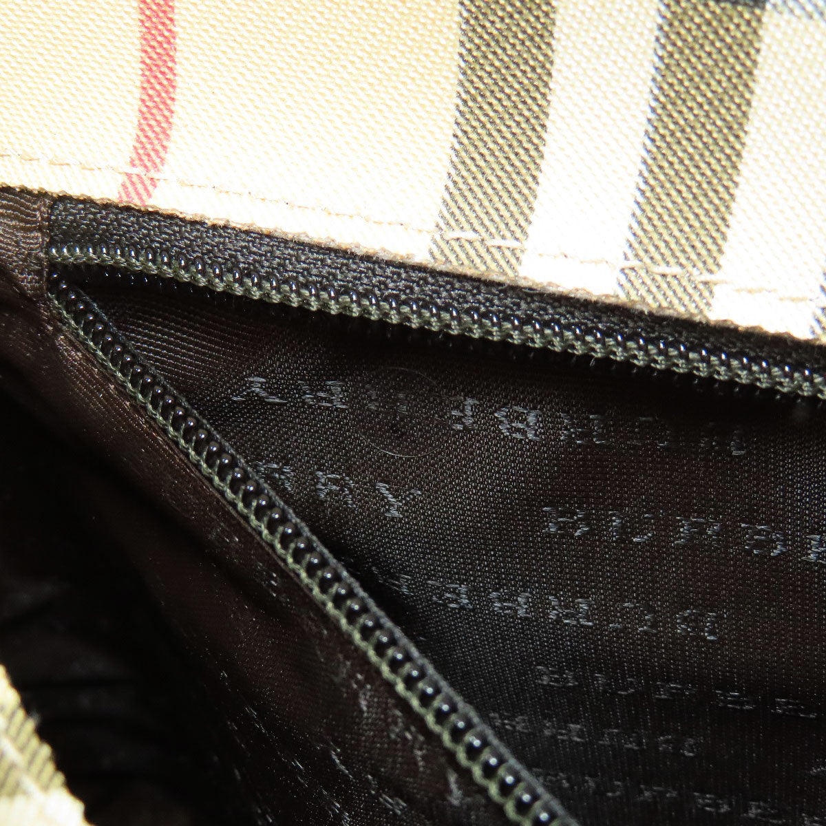 BURBERRY Handbag PVC beige Nova Check