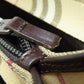 BURBERRY Handbag PVC beige Nova Check