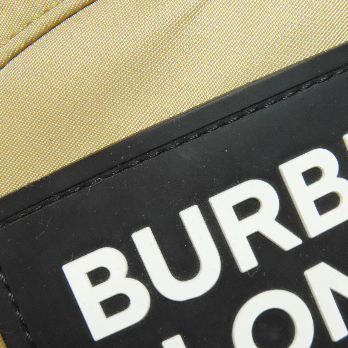 BURBERRY Backpack Nylon beige Nova Check Women Used Authentic