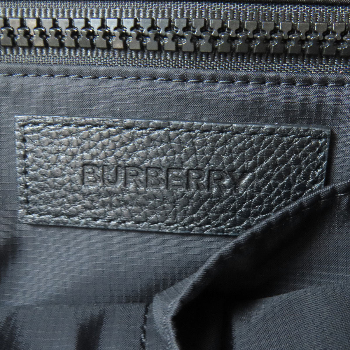 BURBERRY Backpack Nylon beige Nova Check Women Used Authentic