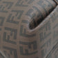 FENDI Handbag PVC Brown Zucca Pattern