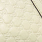 GUCCI Handbag 449645 leather white Outlet GG Signature Microsima 2WAY Women Used Authentic