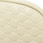 GUCCI Handbag 449645 leather white Outlet GG Signature Microsima 2WAY Women Used Authentic