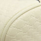 GUCCI Handbag 449645 leather white Outlet GG Signature Microsima 2WAY Women Used Authentic