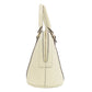GUCCI Handbag 449645 leather white Outlet GG Signature Microsima 2WAY Women Used Authentic