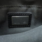 FENDI Shoulder Bag Nylon black Zucca Pattern Women Used Authentic