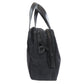 CHANEL Handbag Nylon jacquard black New travel line 2WAY