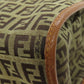 FENDI Handbag canvas Brown Zucca Pattern