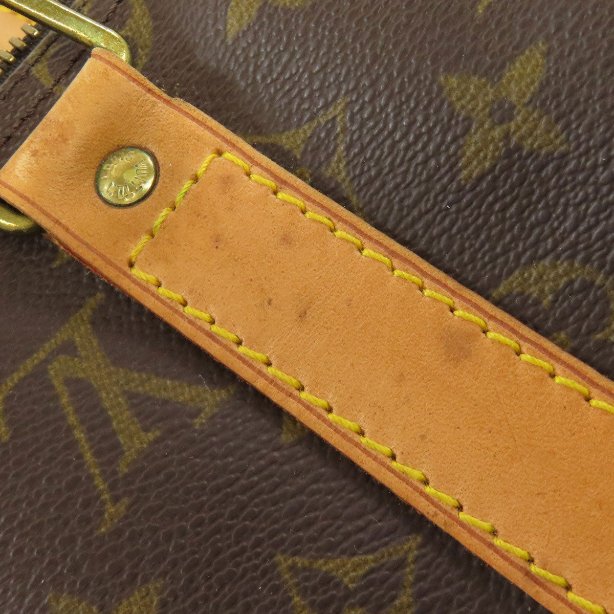 LOUIS VUITTON Boston Duffel bag M41426 Monogram canvas Brown Keepall 50