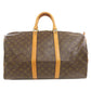 LOUIS VUITTON Boston Duffel bag M41426 Monogram canvas Brown Keepall 50