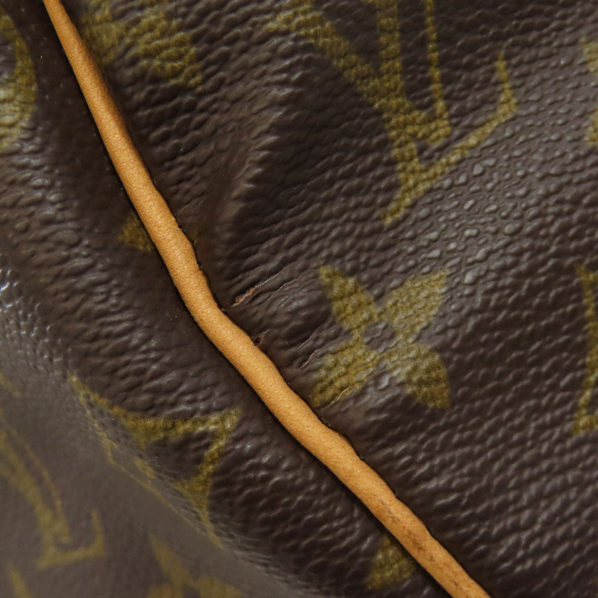 LOUIS VUITTON Boston Duffel bag M41426 Monogram canvas Brown Keepall 50