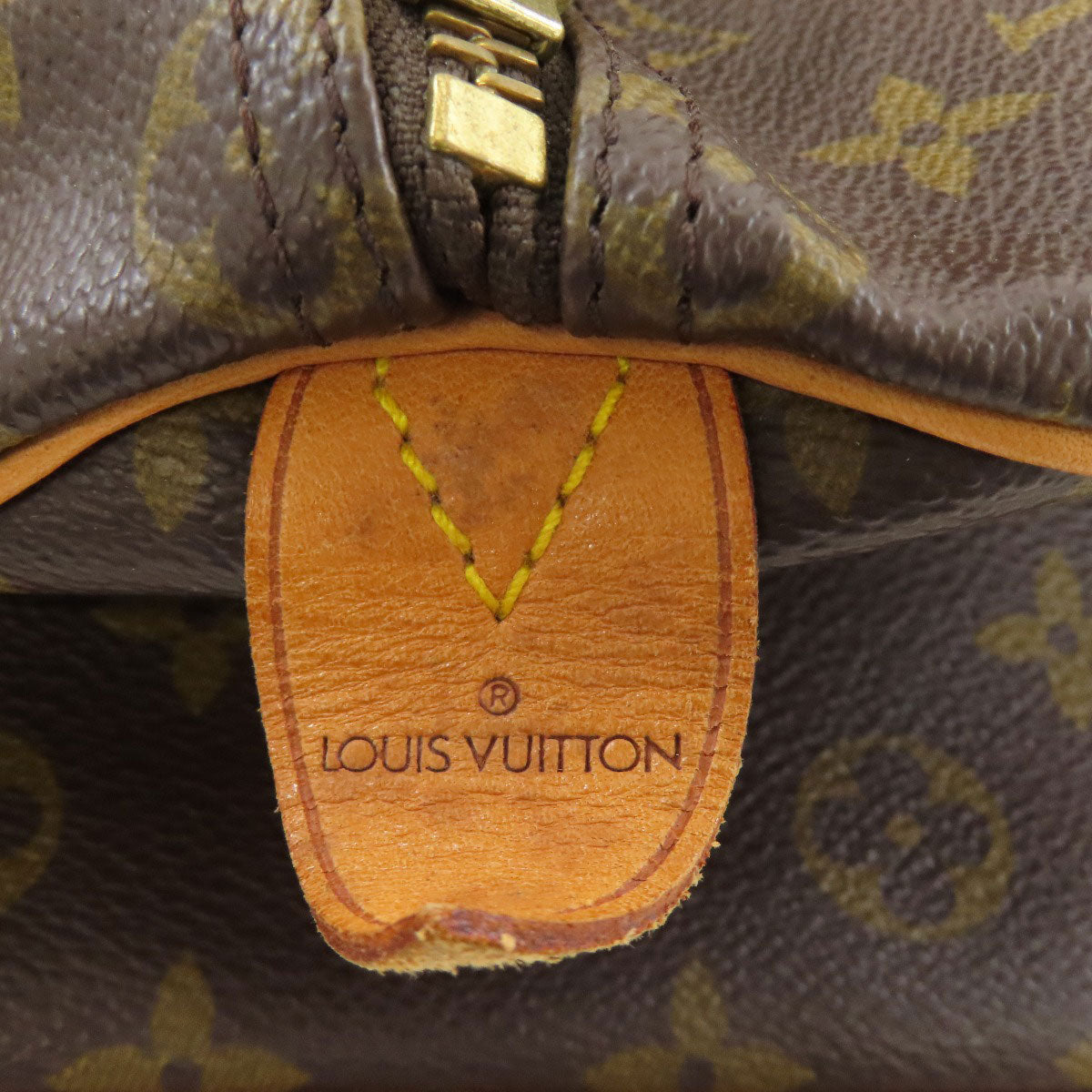 LOUIS VUITTON Boston Duffel bag M41426 Monogram canvas Brown Keepall 50