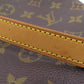 LOUIS VUITTON Shoulder Bag M51257 Monogram canvas Brown Musette Tango S Women Used Authentic