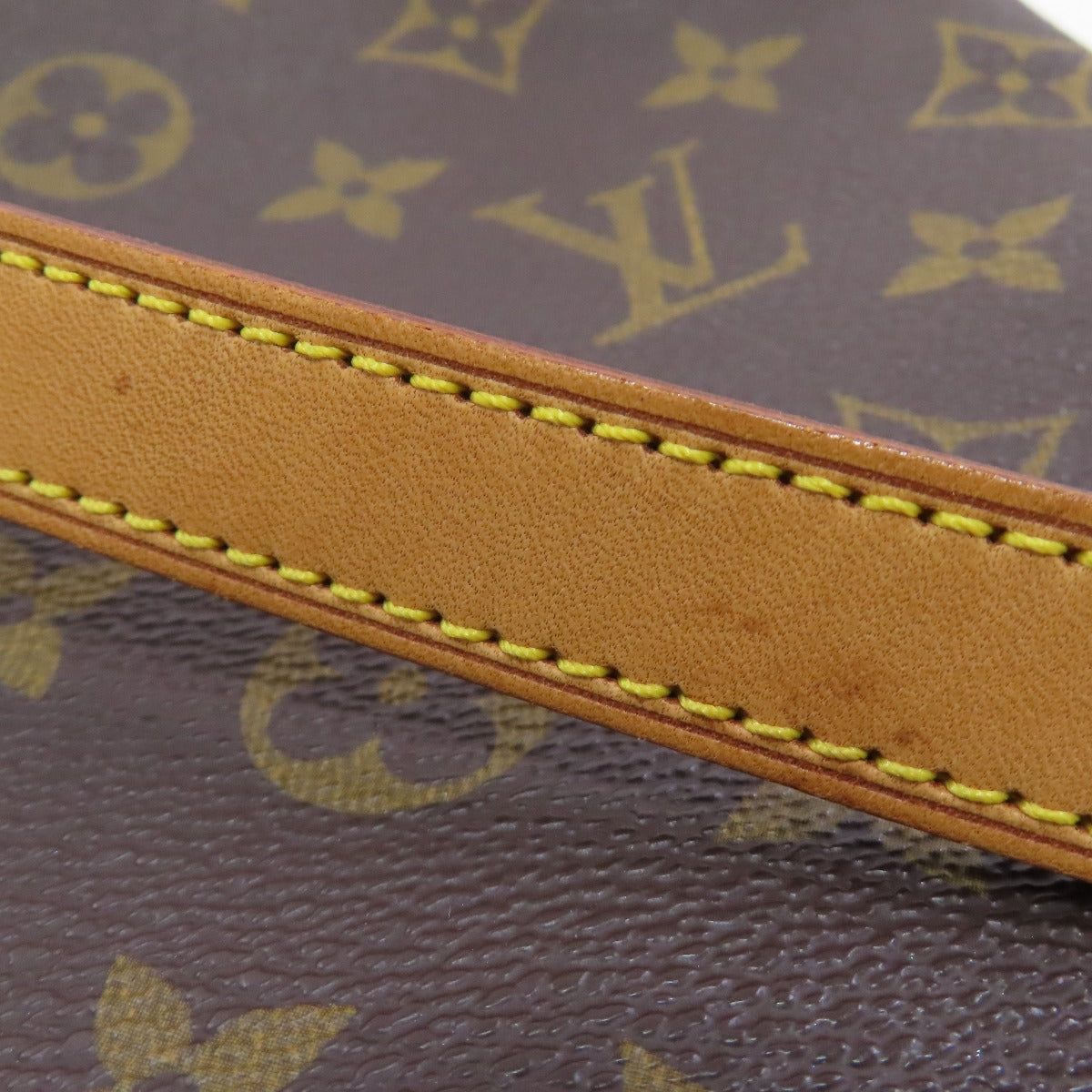 LOUIS VUITTON Shoulder Bag M51257 Monogram canvas Brown Musette Tango S Women Used Authentic