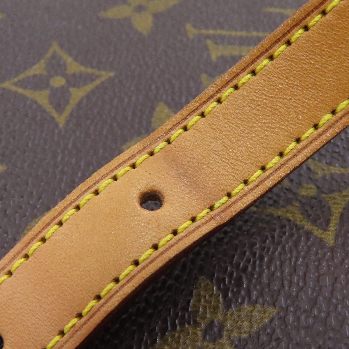 LOUIS VUITTON Shoulder Bag M51257 Monogram canvas Brown Musette Tango S Women Used Authentic