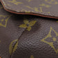 LOUIS VUITTON Shoulder Bag M51257 Monogram canvas Brown Musette Tango S Women Used Authentic