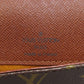 LOUIS VUITTON Shoulder Bag M51257 Monogram canvas Brown Musette Tango S Women Used Authentic