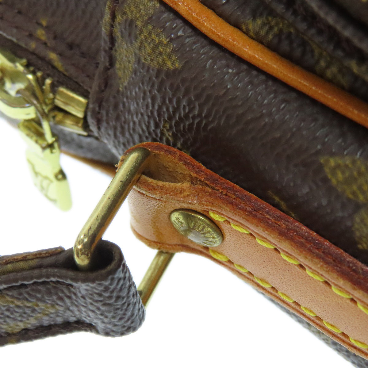LOUIS VUITTON Shoulder Bag M45236 Monogram canvas Brown Amazone Women Used Authentic