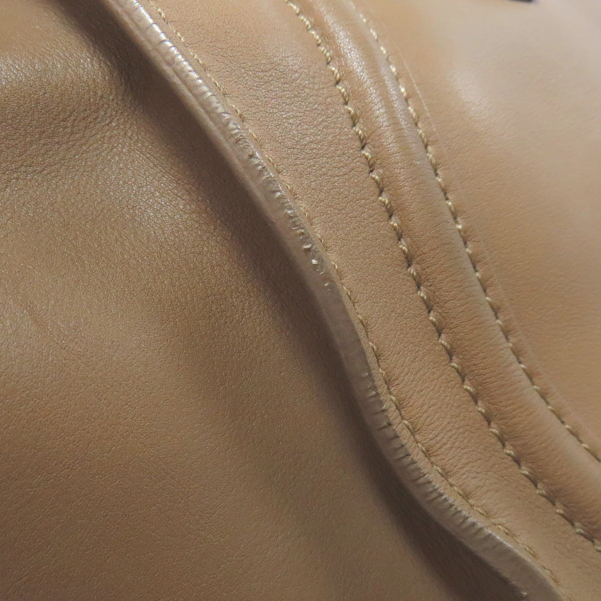 CELINE Handbag leather Brown Luggage mini Women Used Authentic