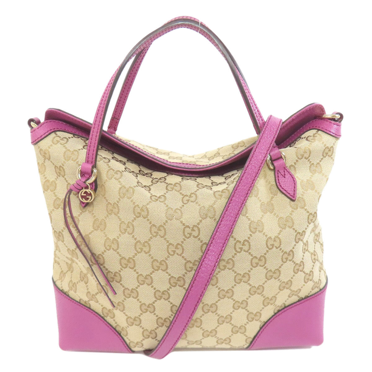 GUCCI Tote Bag 353120 canvas pink BREE GG CANVAS 2WAY