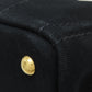 PRADA Handbag canvas black Canapa mini