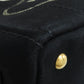 PRADA Handbag canvas black Canapa mini