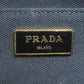 PRADA Handbag canvas black Canapa mini