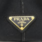 PRADA Handbag canvas black Canapa mini