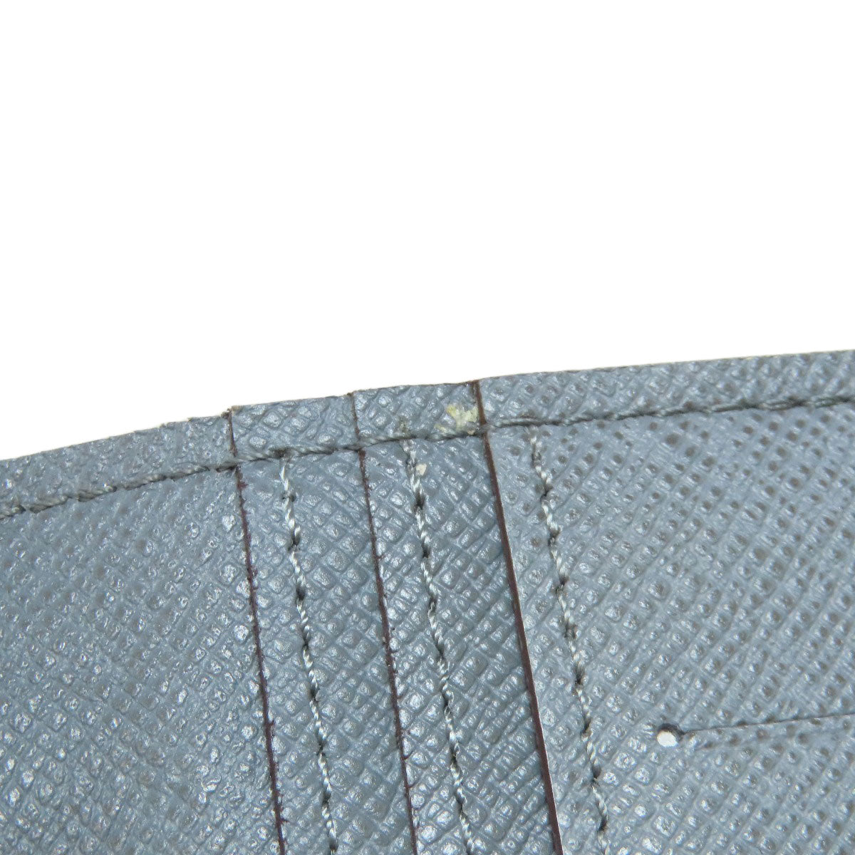 LOUIS VUITTON Long Wallet Purse M32653 Taiga Leather gray Portefeuille Blaza mens Used Authentic