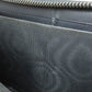 GUCCI Long Wallet Purse 307987 leather black Zip Around GG Signature Shima Women Used Authentic