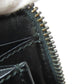 GUCCI Long Wallet Purse 307987 leather black Zip Around GG Signature Shima Women Used Authentic