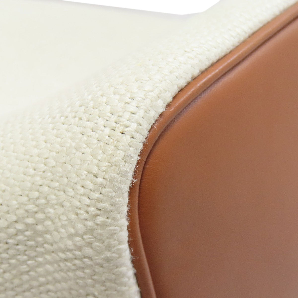 LOEWE Shoulder Bag canvas white one belt balloon bag